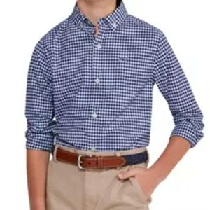 Boys 12-14 Classic Fit Gingham Shirt